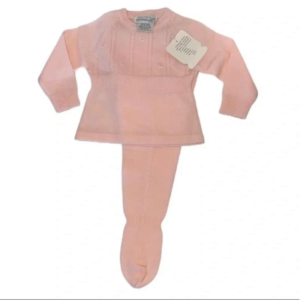 Bloomingdale’s Pink Sweater & Pants‎ Set​ NWT